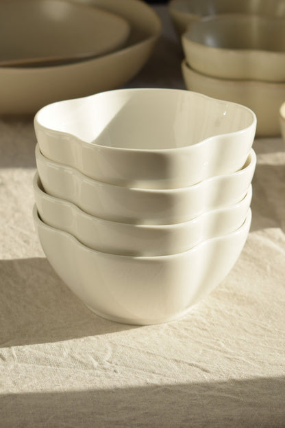 IMA White Mini Bowl - Set of Four