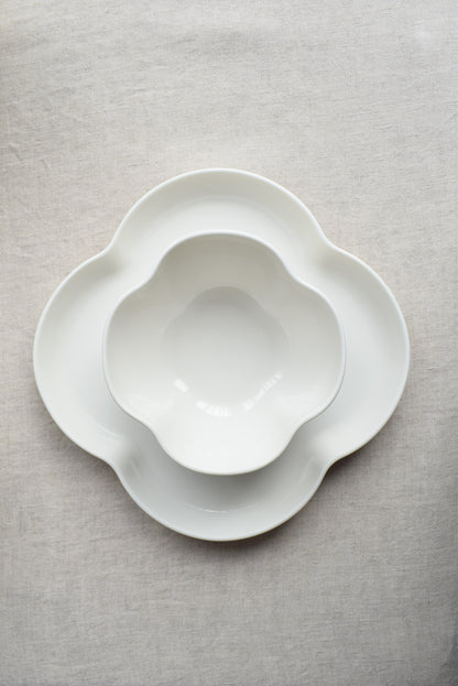 IMA White Mini Plate - Set of Four